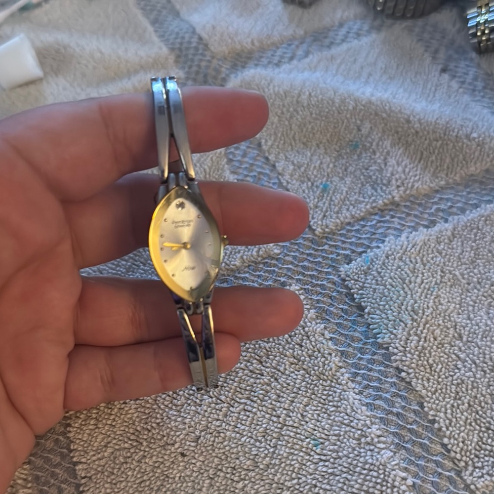 Silver and Gold Women's Watch